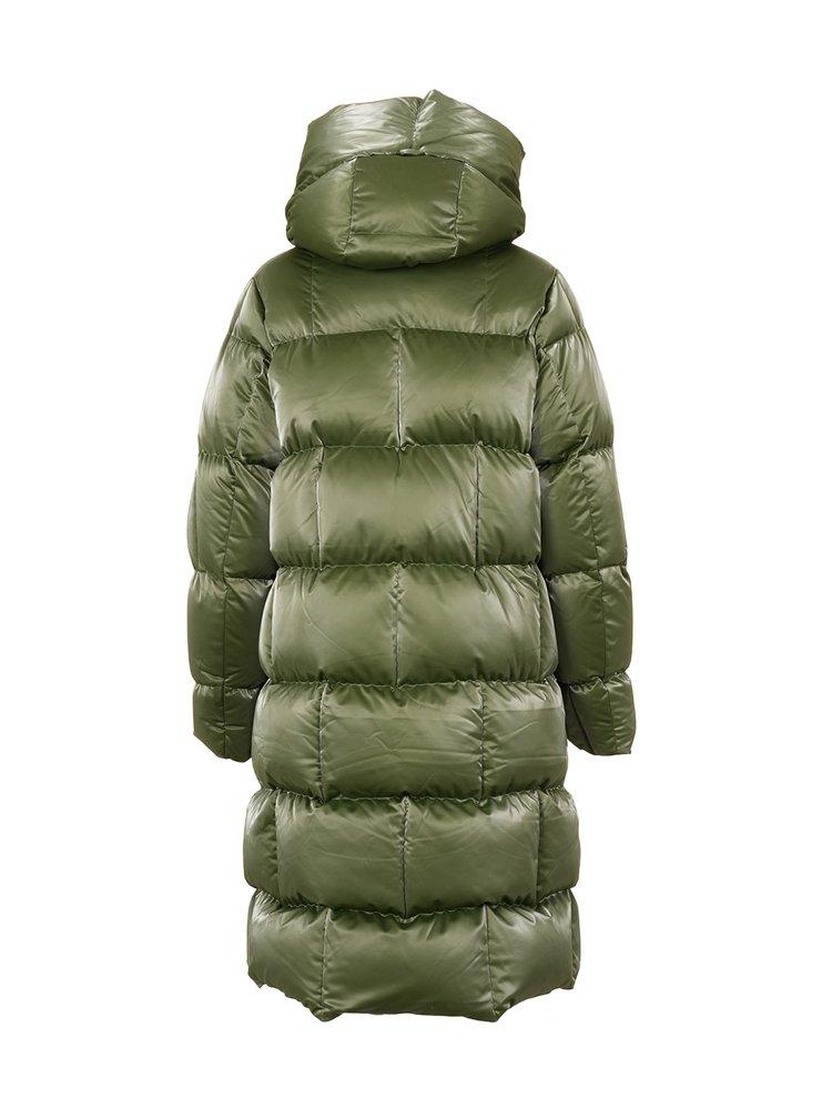 K way clearance long puffer jacket