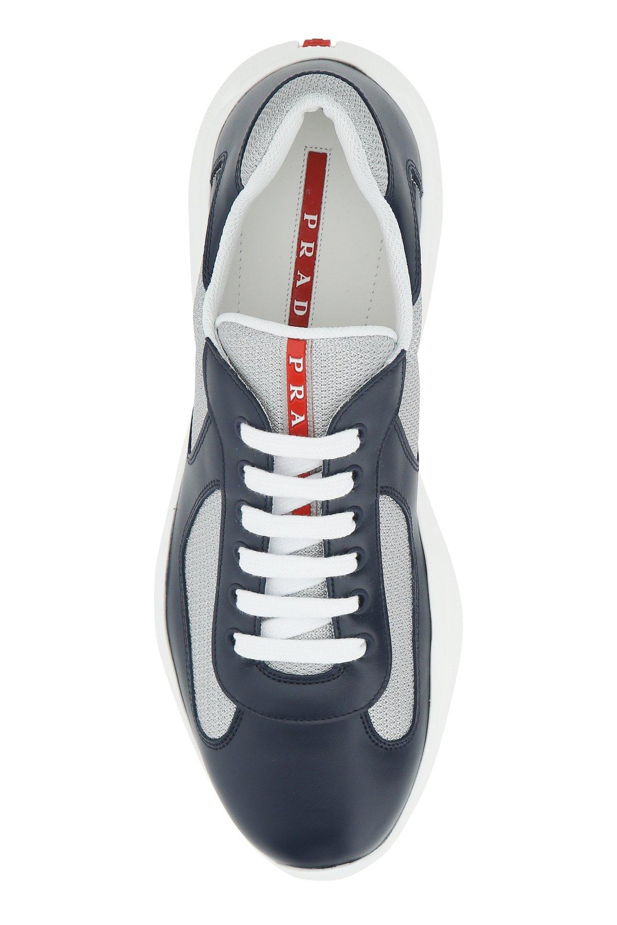 prada shoes blue
