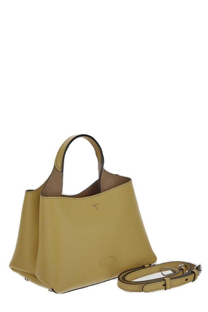 関税込【TOD'S】 Logo Embossed Micro Crossbody Bag Tod's Logo Embossed Micro Crossbody Bag in Green | Lyst