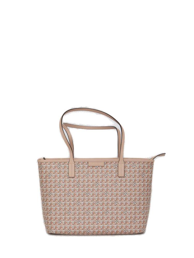 Tory Burch Ever-ready Basketweave Small Tote Bag | Lyst