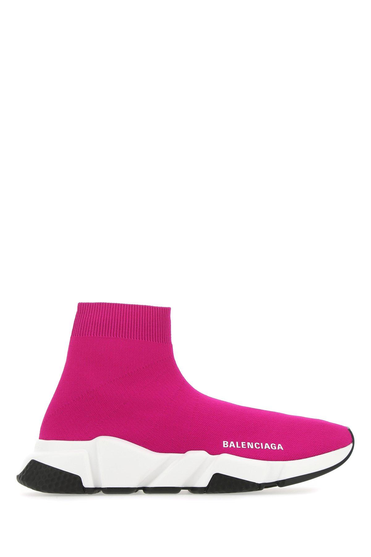 BALENCIAGA Speed Sock LogoPrint StretchKnit SlipOn Sneakers for Men  MR  PORTER