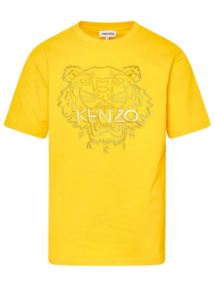 KENZO Yellow Cotton Tiger's Year T-shirt for Men | Lyst