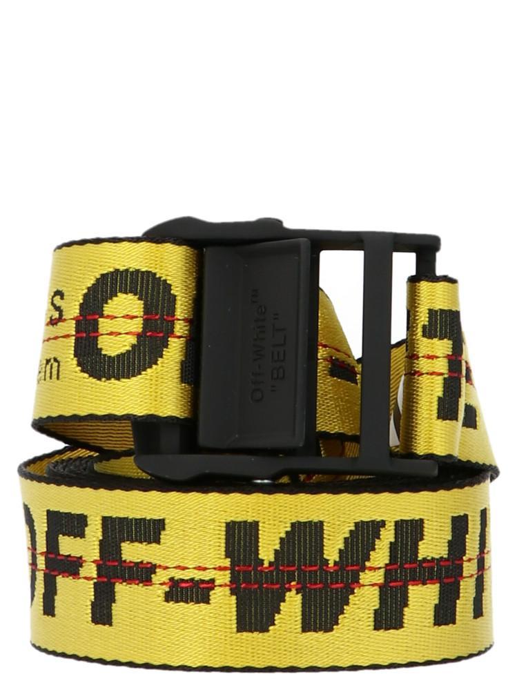 Off-White c/o Virgil Abloh Synthetic 'industrial' Belt in Yellow - Lyst