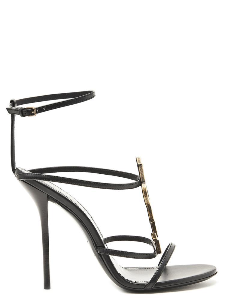 ysl sandals logo