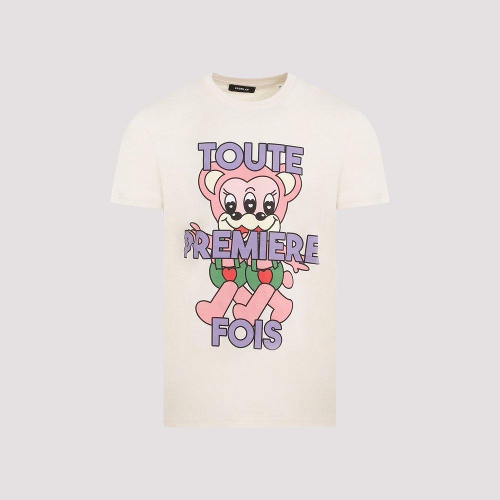【EGONLAB】WORLDNET T-SHIRT WHITE SS25 EGONLAB X WORLDNET T-SHIRT