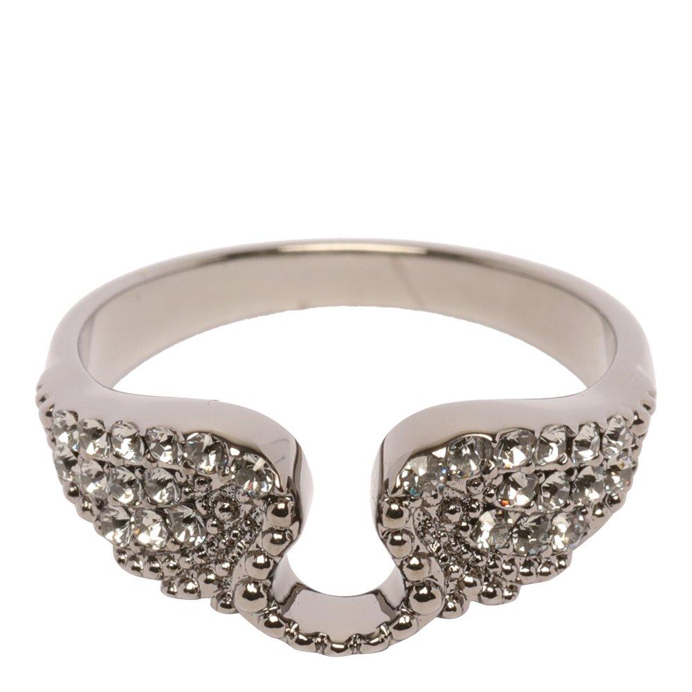 Zadig & Voltaire Rock Embellished Ring in Metallic | Lyst