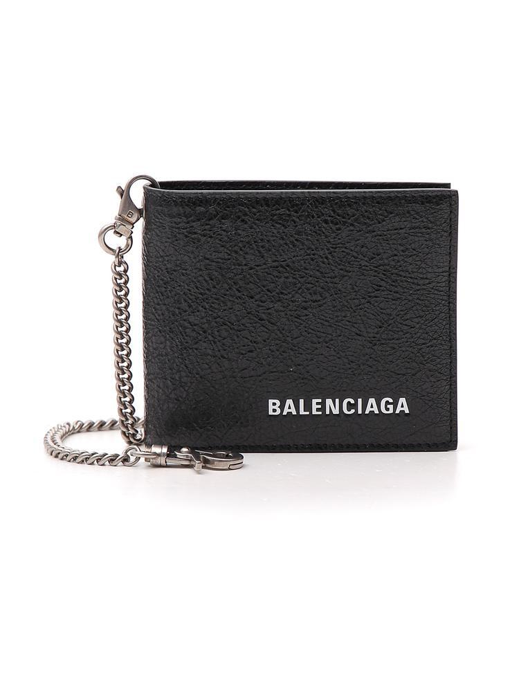 Balenciaga Chain Wallet in Black for Men | Lyst
