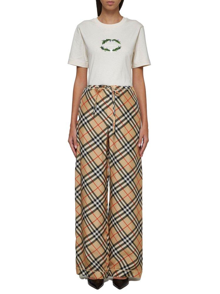 Burberry drawstring pants hot sale