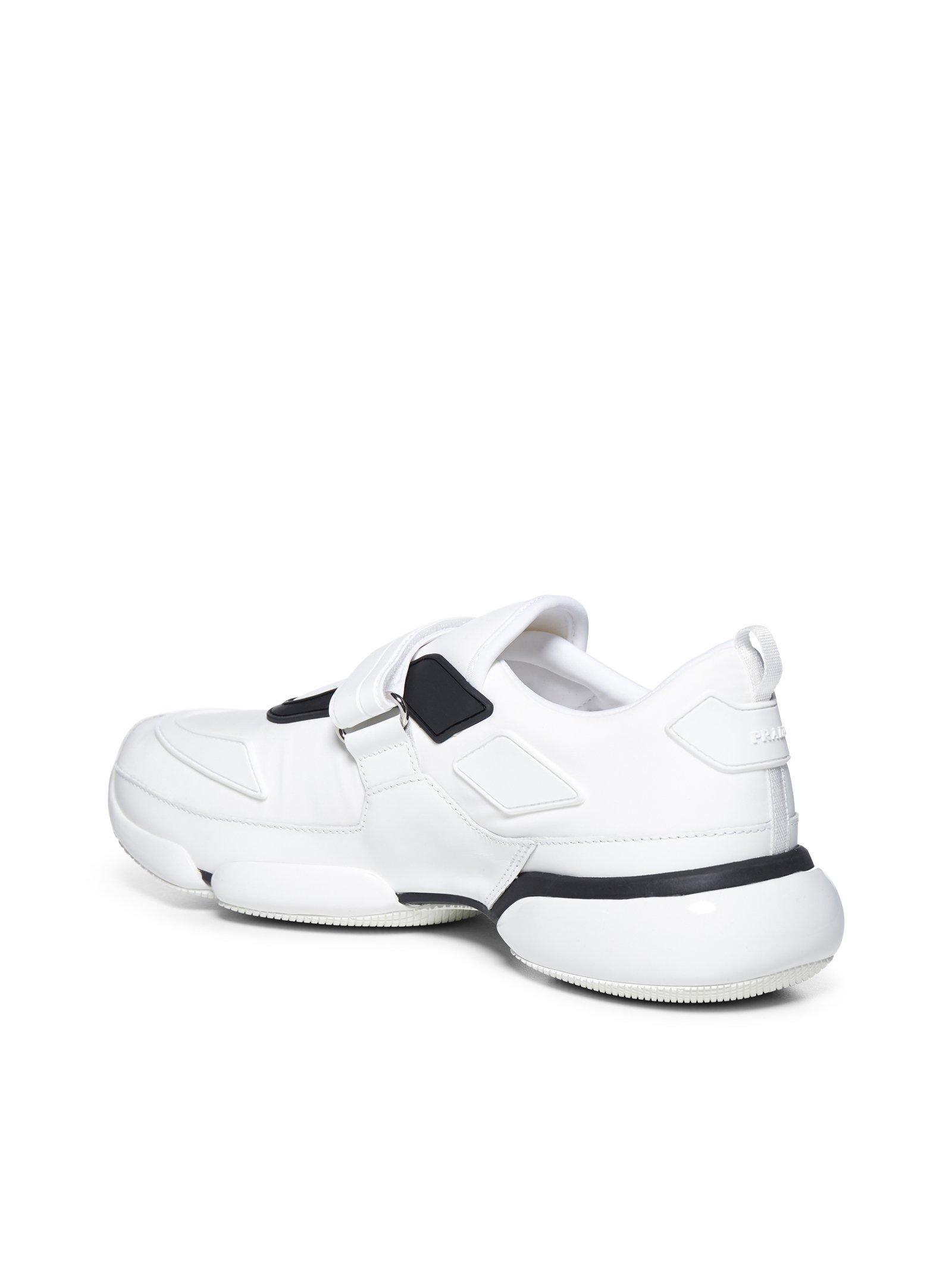 prada cloudbust sneakers white