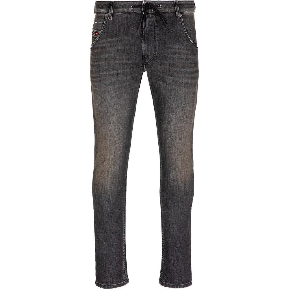 DIESEL Krooley Tapered Leg Jeans in Gray for Men Lyst