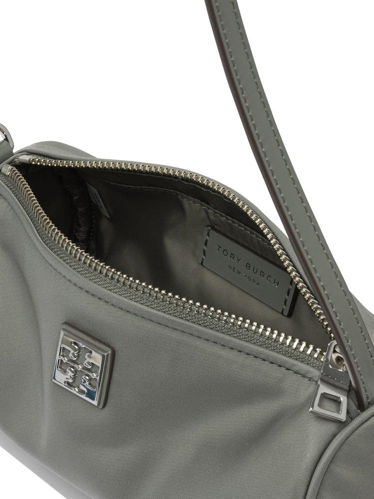 Tory Burch Virginia Cylinder Bag in Gray | Lyst