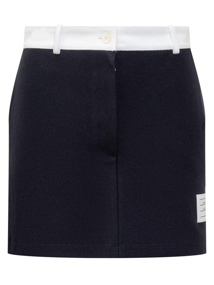 Thom Browne Skirt With Loops in Blue | Lyst