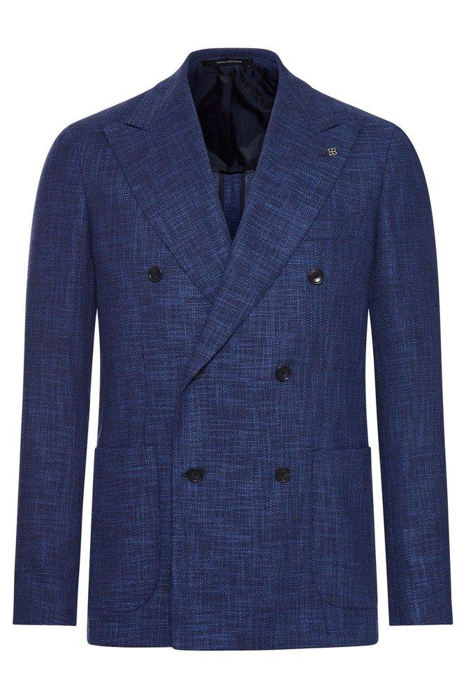 ジャケット Tagliatore Light blue double-breasted jacket Tagliatore double-breasted Suit | Blue | FARFETCH