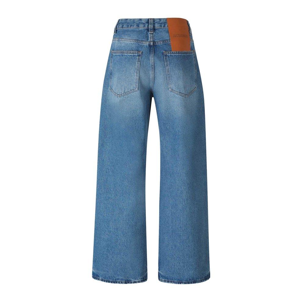 The straight de-Nîmes denim pants by JACQUEMUS | Official