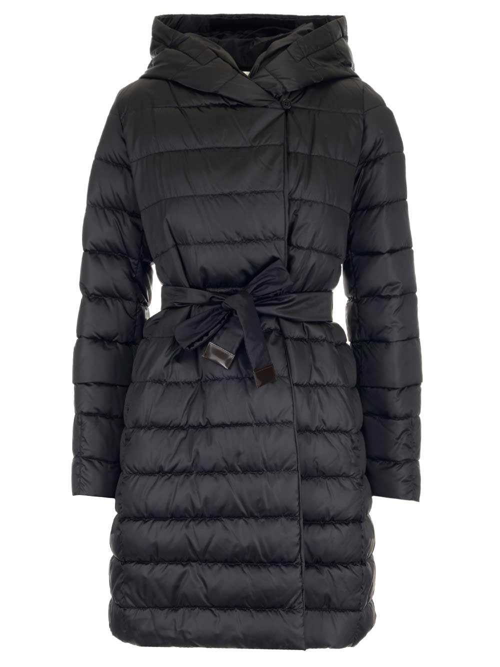 Max Mara Goose Reversible Down Jacket in Black Lyst