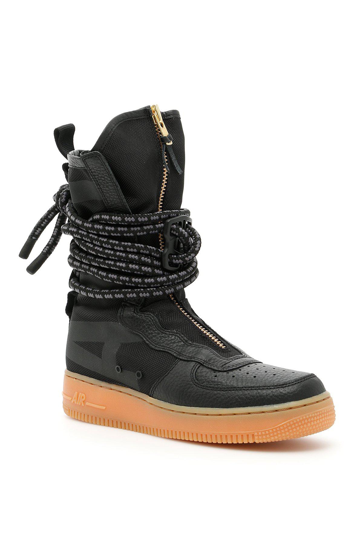 ethnic Pole Deduct Nike Sf Air Force 1 High Boots in Black for Men | Lyst