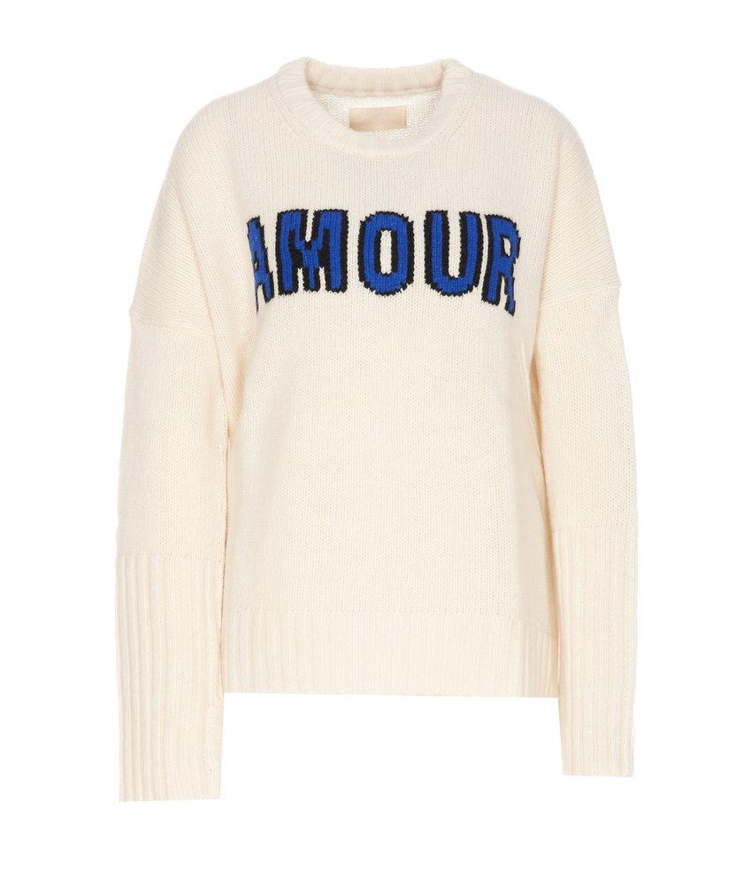 White top amour jumper