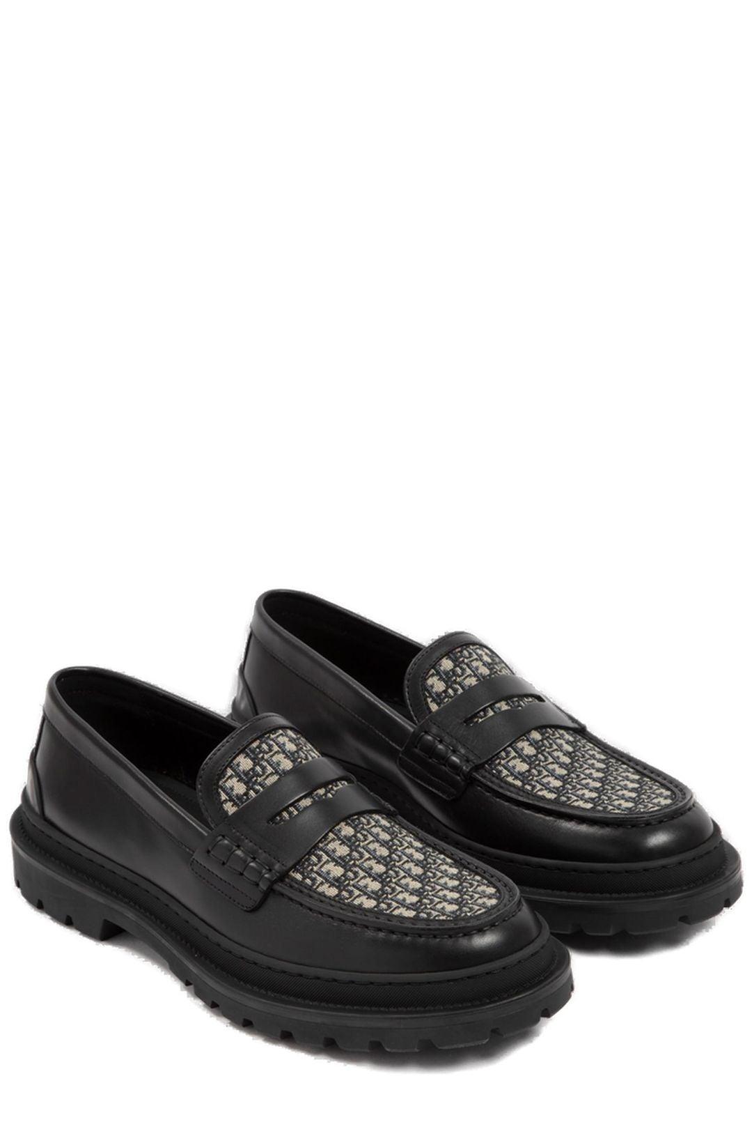 Dior Explorer Loafers Shoes in Black for Men | Lyst