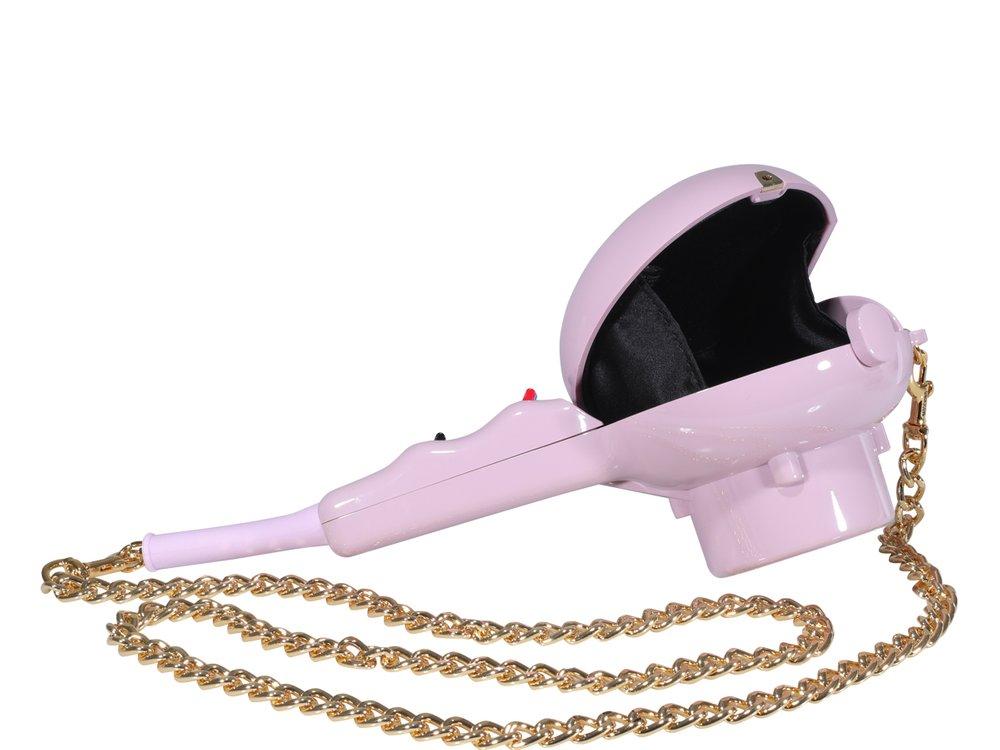 Moschino Hairdryer Shoulder Bag in Pink | Lyst