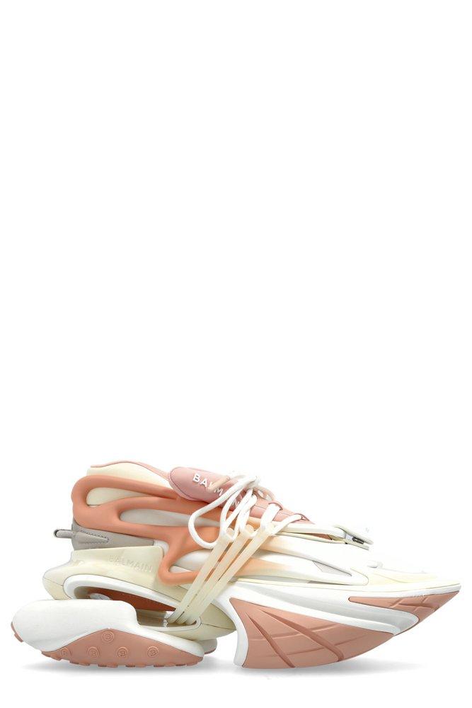 Balmain Unicorn Low Trainers in White | Lyst