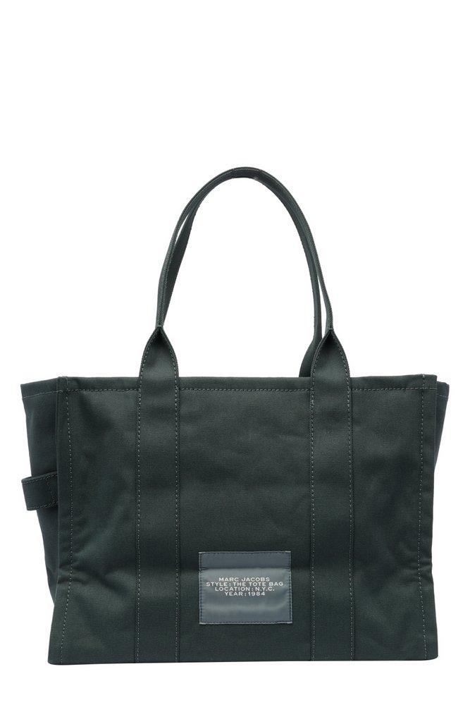 トートバッグ The Large Tote Bag in Black Canvas Marc Jacobs The Large Tote Bag in Black | Lyst
