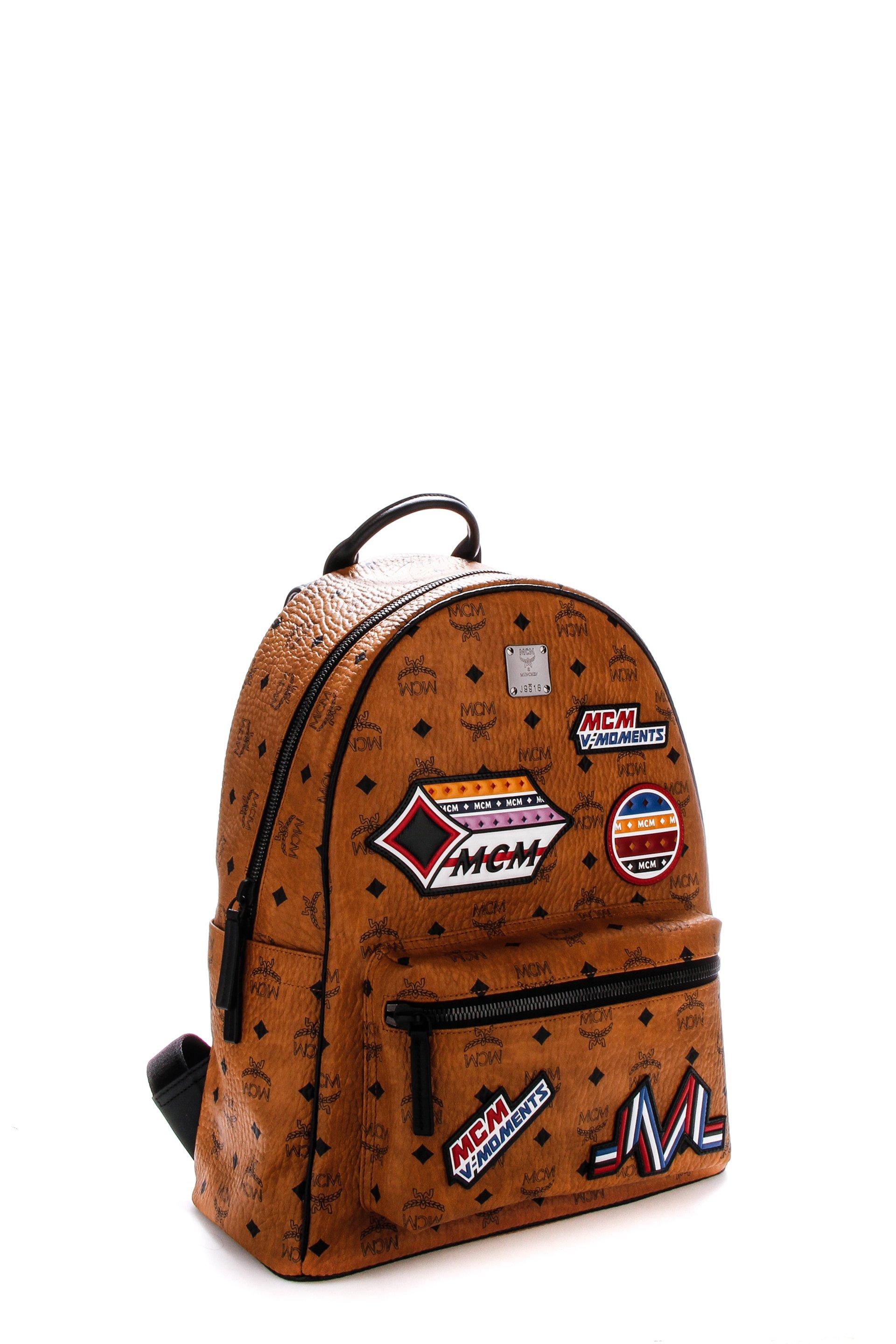 mcm patch backpack