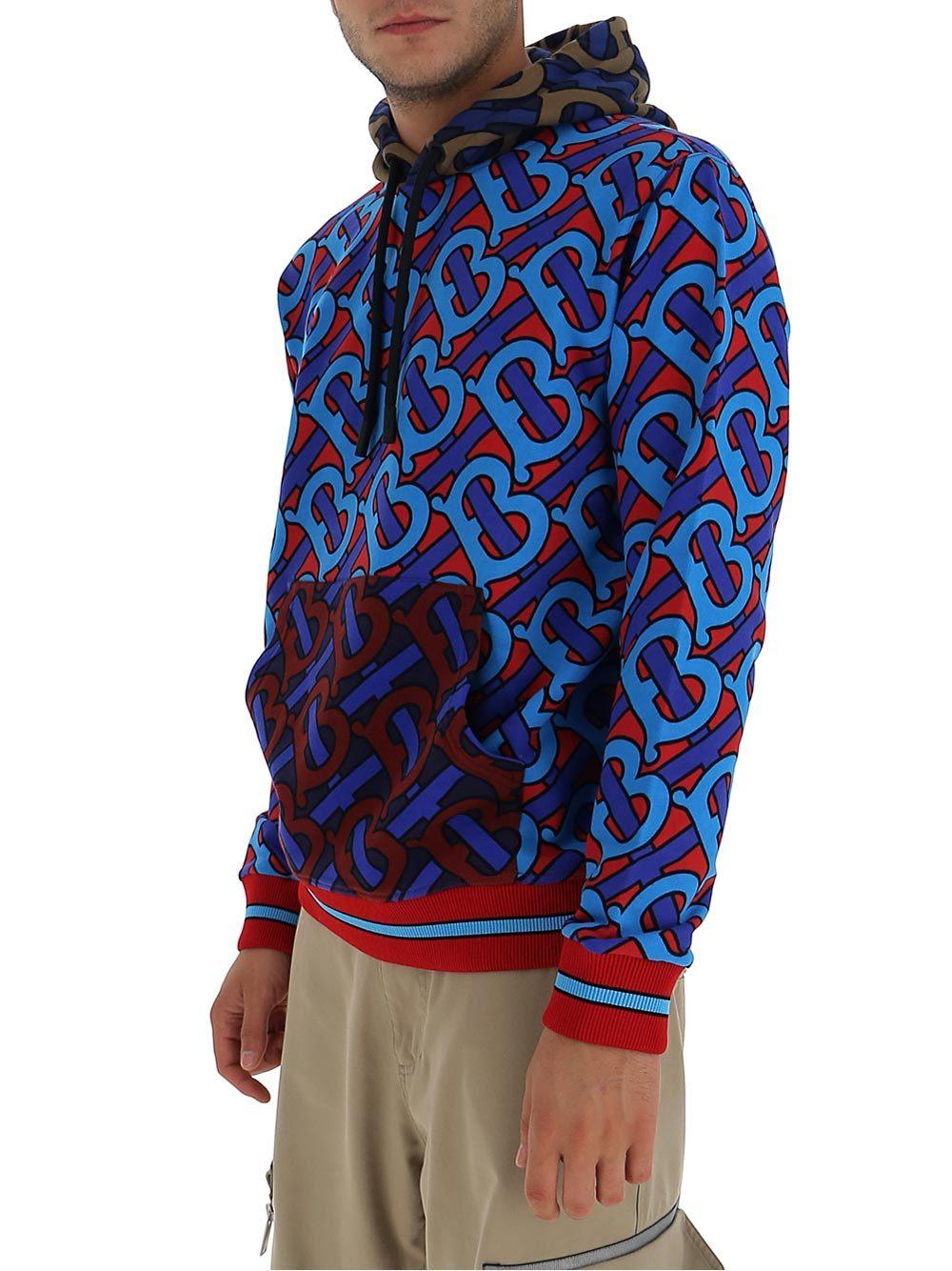 burberry-Blue-Monogram-Print- 