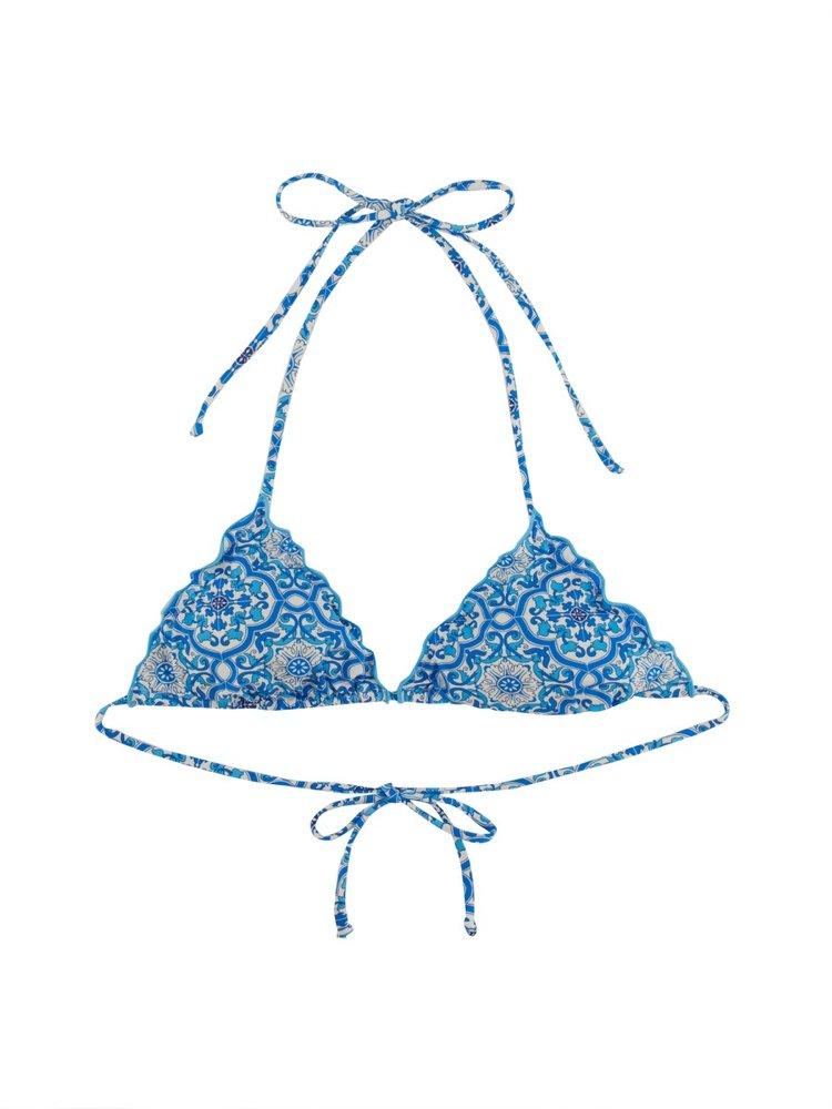 水着・ビーチグッズその他 MC2 SAINT BARTH 'Elise' bikini briefs Blue Mc2 Saint Barth Beachwear and swimwear outfits for Women