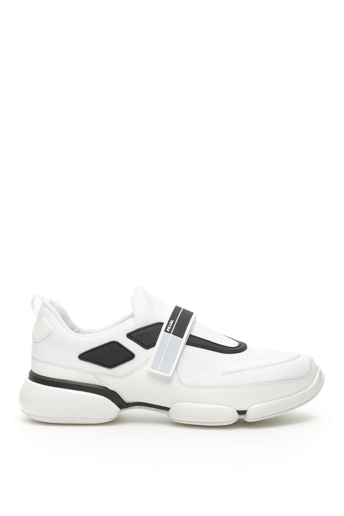 Prada Leather Cloudbust Sneakers for Men - Save 63% | Lyst