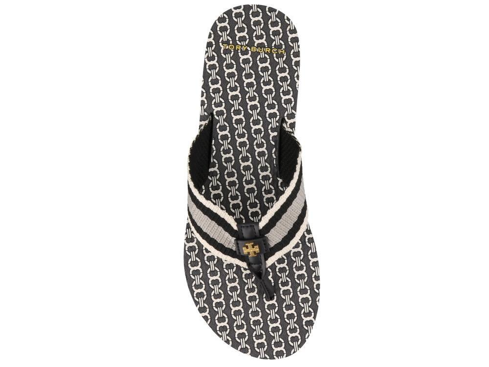 tory burch gemini link flip flop