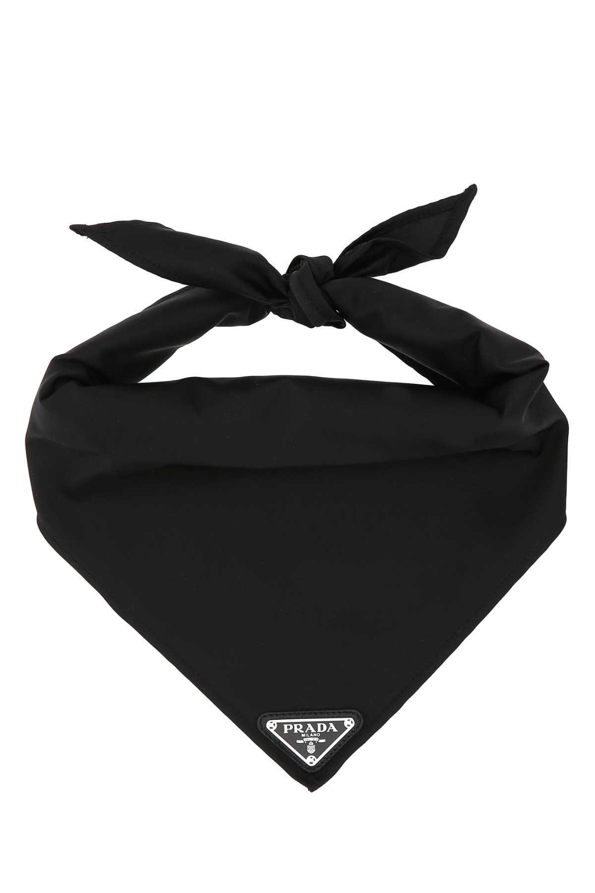 Prada Black Nylon Foulard for Men | Lyst