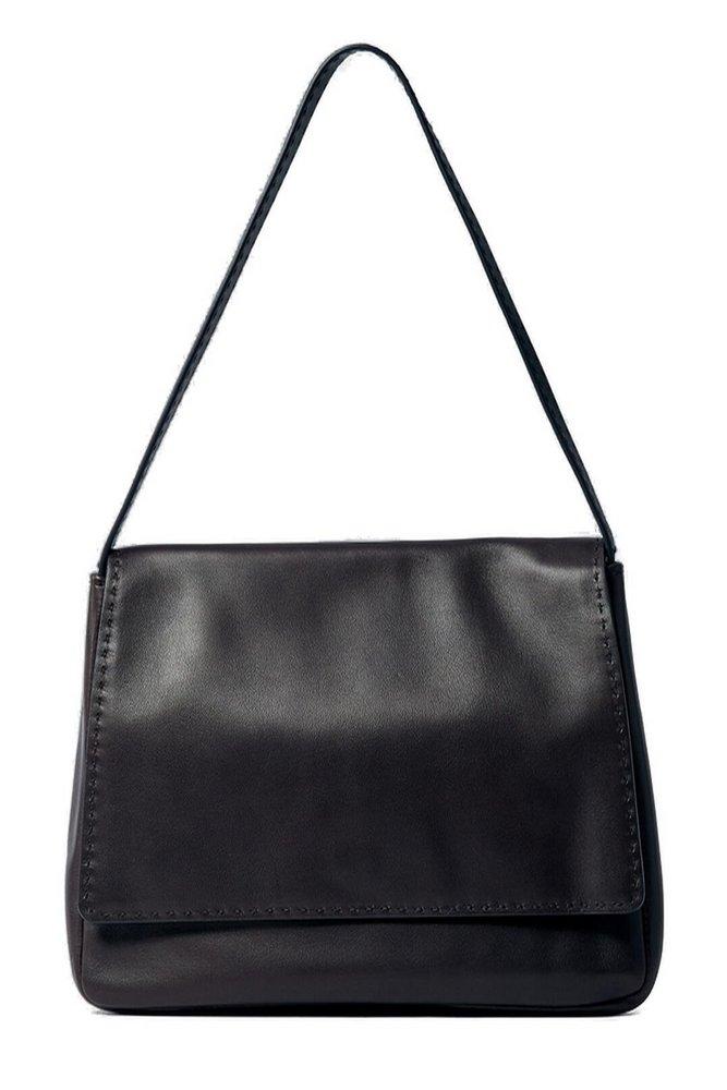 ◆THE ROW 最新作◆Nuance Hobo バッグ/Black◆ The Row Nuance Hobo Bag in Black ANS | FWRD