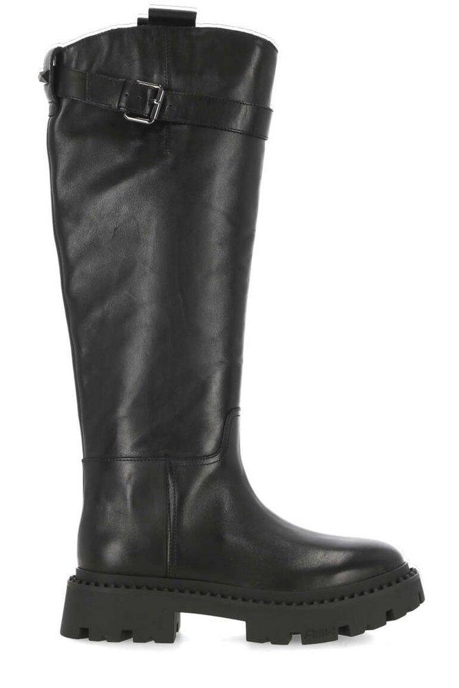 Ash buckle deals boots