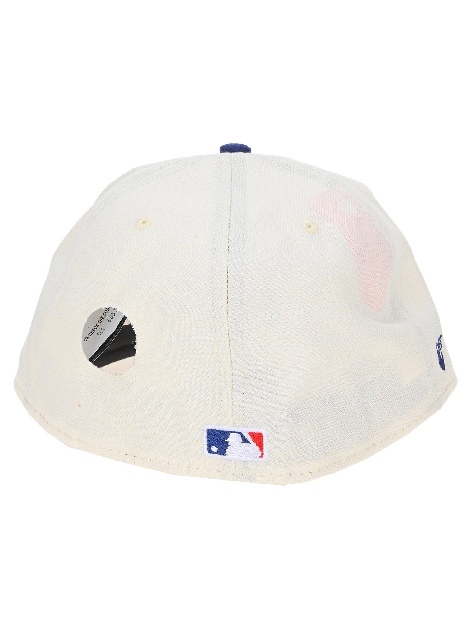 Mens New York Yankees New Era White on White 59FIFTY Fitted Hat