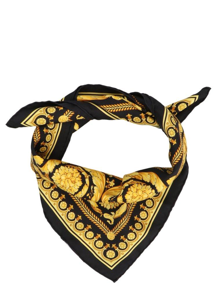 Versace Baroque Pattern Scarf | Lyst