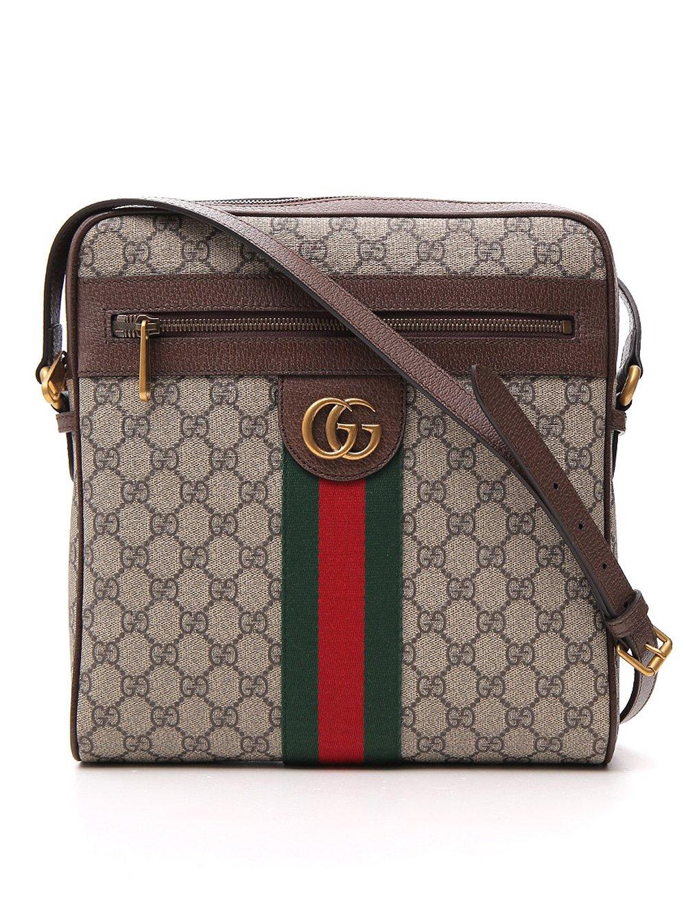 Gucci GG Supreme Ophidia Medium Messenger Bag for Men