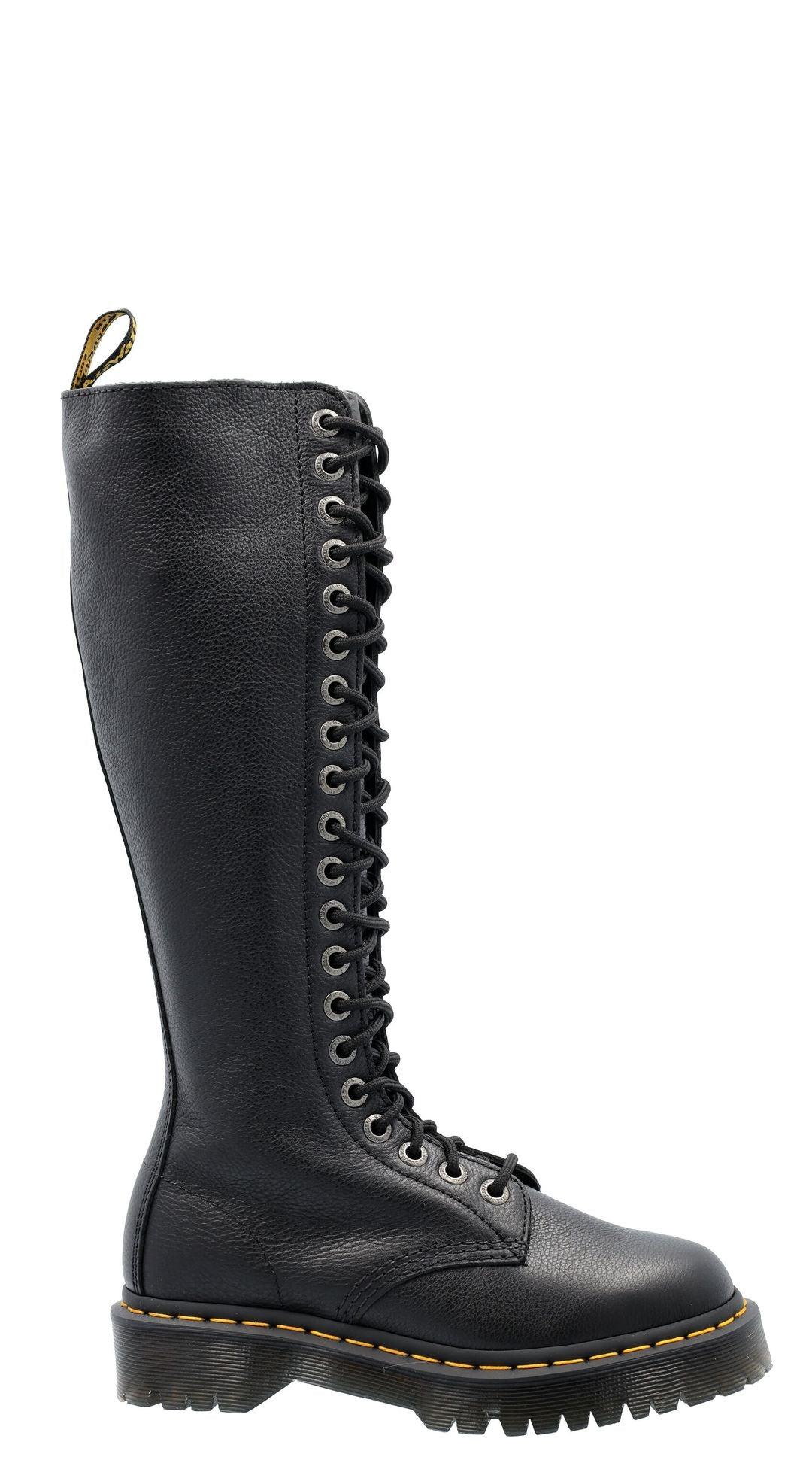 dr martens knee high boots
