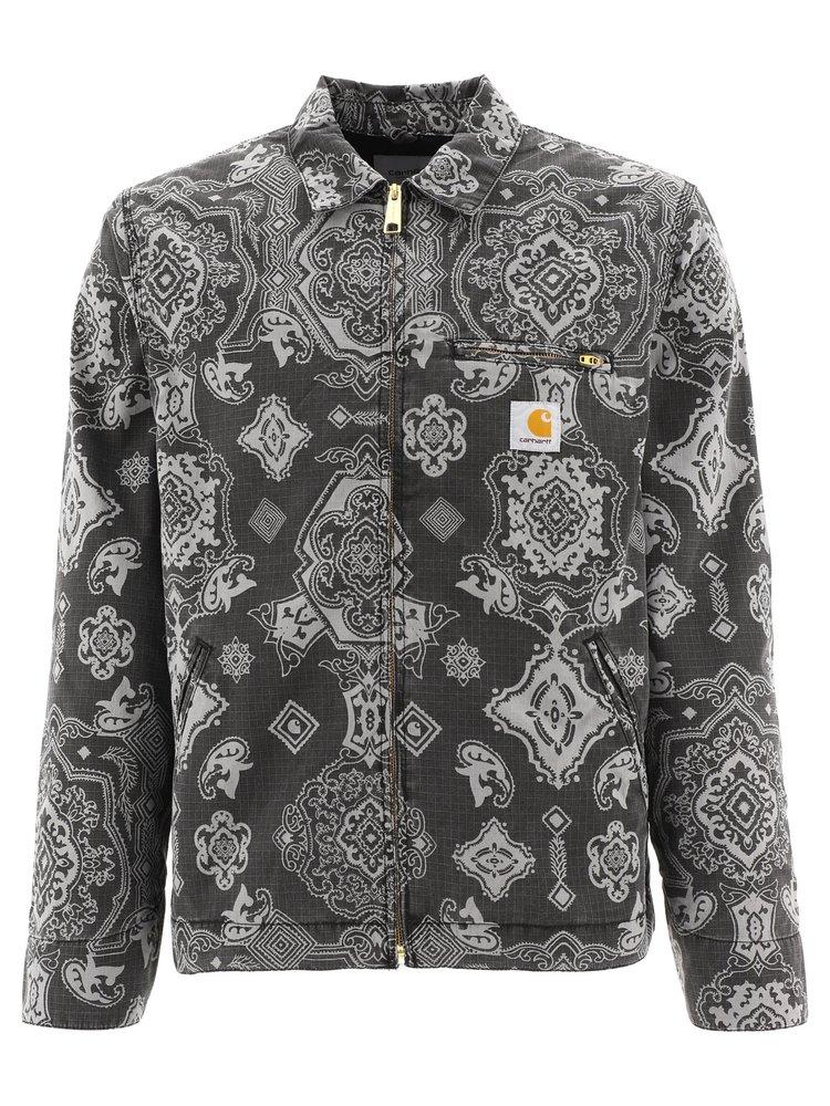 Carhartt WIP "detroit" Jacket in Gray for Men | Lyst