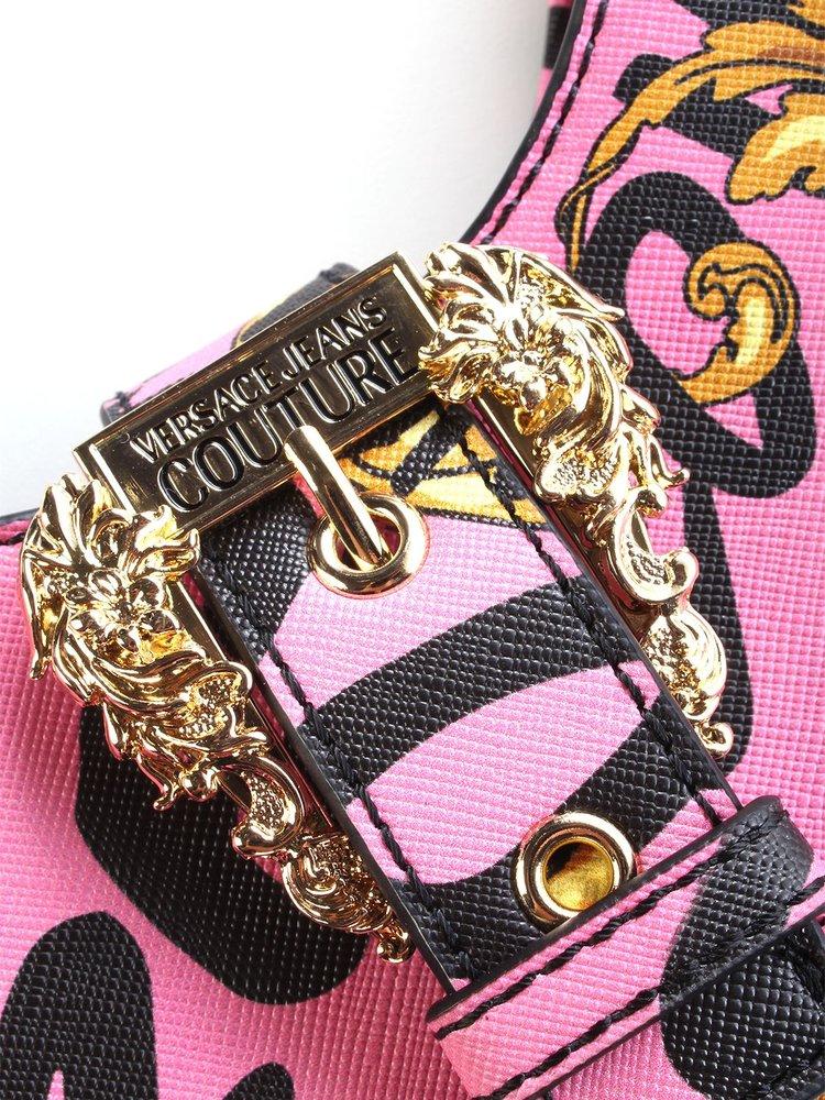 Versace Jeans Couture Logo Patch Nylon Shoulder Bag Pink ref.702435 - Joli  Closet