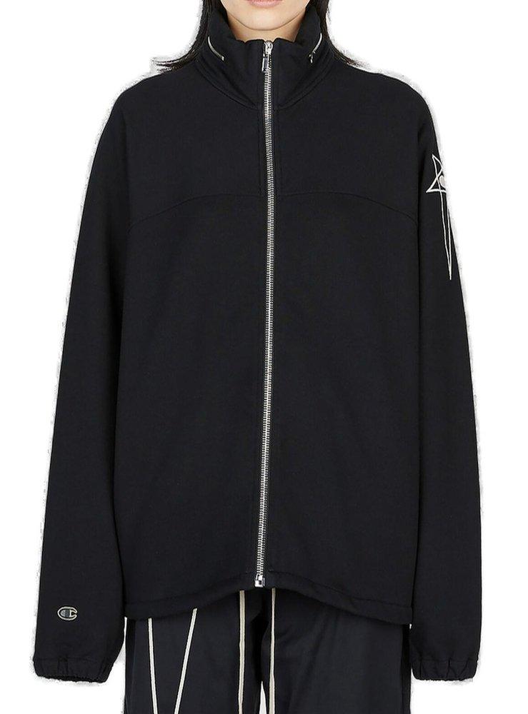 Rick Owens X Champion Mountain Track Jacket in Black | Lyst