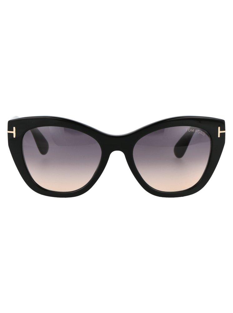 Save 11% Womens Accessories Sunglasses Tom Ford Harlow Cat-eye Frame Sunglasses in Black 