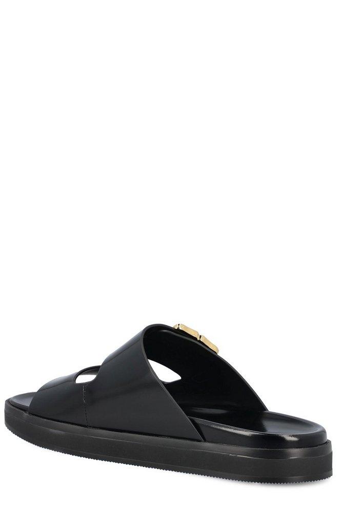 サンダル・ミュール GIVENCHY Women Sandals BE500SE28Z 001BLACK Black Givenchy-Slide-Sandals---Black
