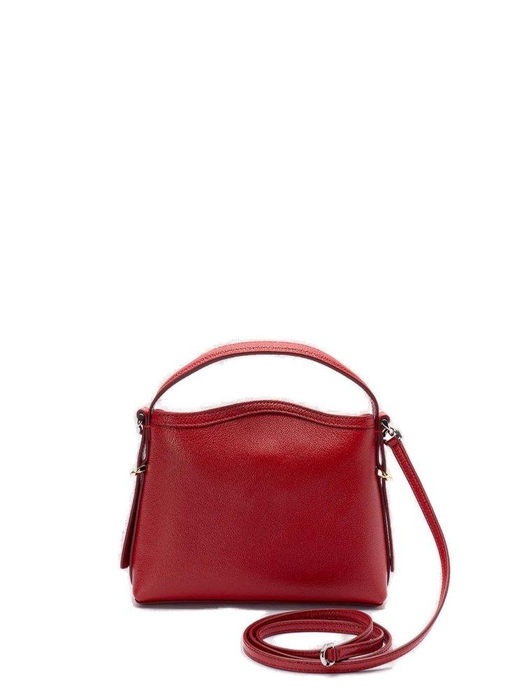 「Voyou」ナノトート レッド Givenchy Nano Voyou Leather Tote Bag in Red | Lyst
