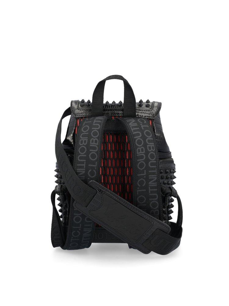 Christian Louboutin Black Small Explorafunk Backpack