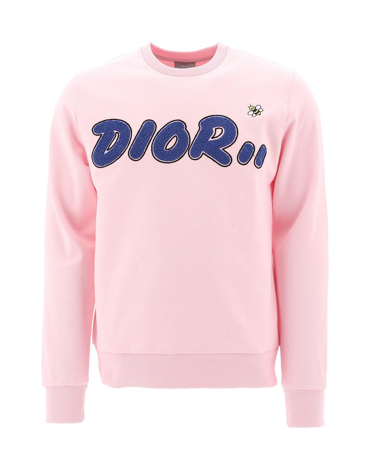 blue dior sweatshirt