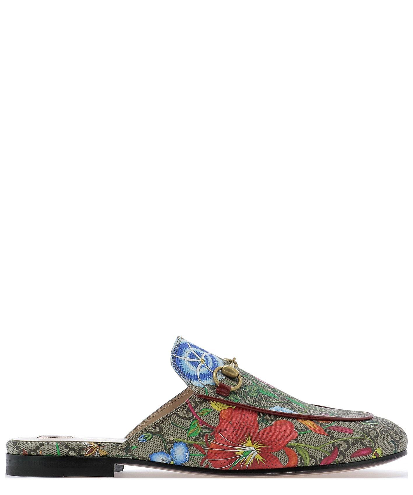 gucci flora mules
