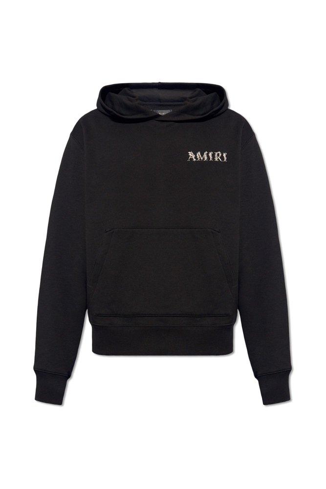 ◆大人気◆ 関税込【AMIRI】BAROQUE Hoodie パーカー ブラック AMIRI Men's Baroque Hoodie in Black Amiri