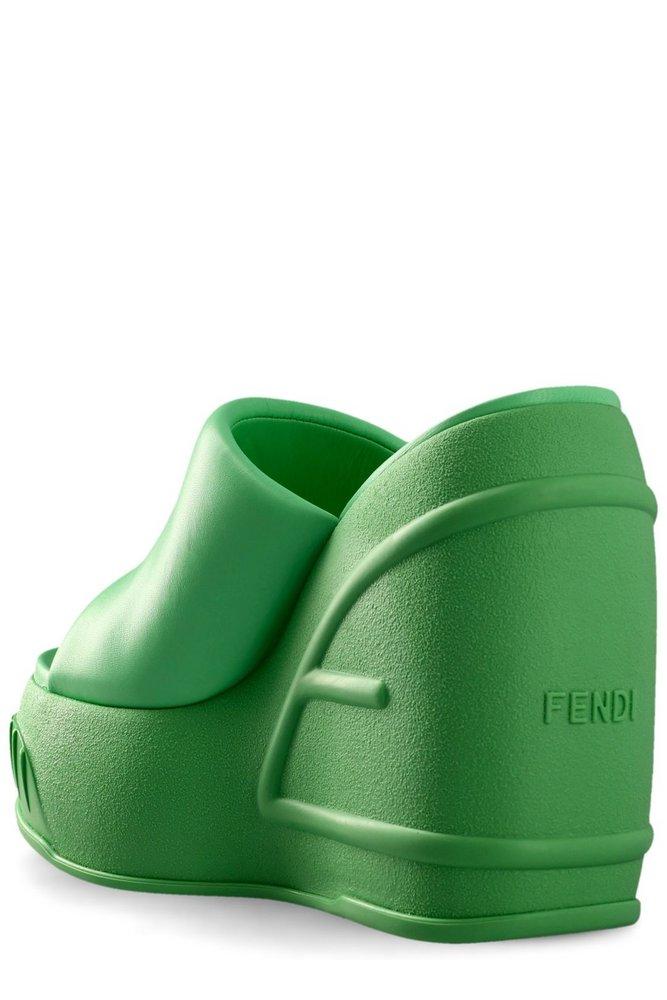 Fendi green slides deals