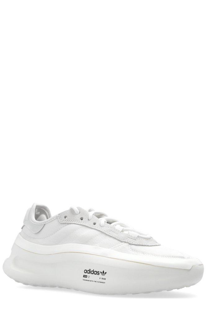 adidas Trxn Round Sneakers in White | Lyst