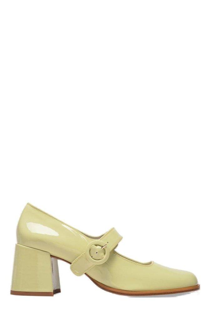 CAREL Caren Mary Jane Pumps in Green | Lyst